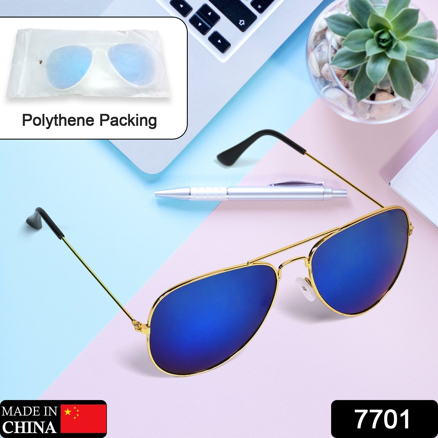 Lightweight UV sunglasses