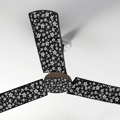 Ceiling fan blade covers for easy maintenance