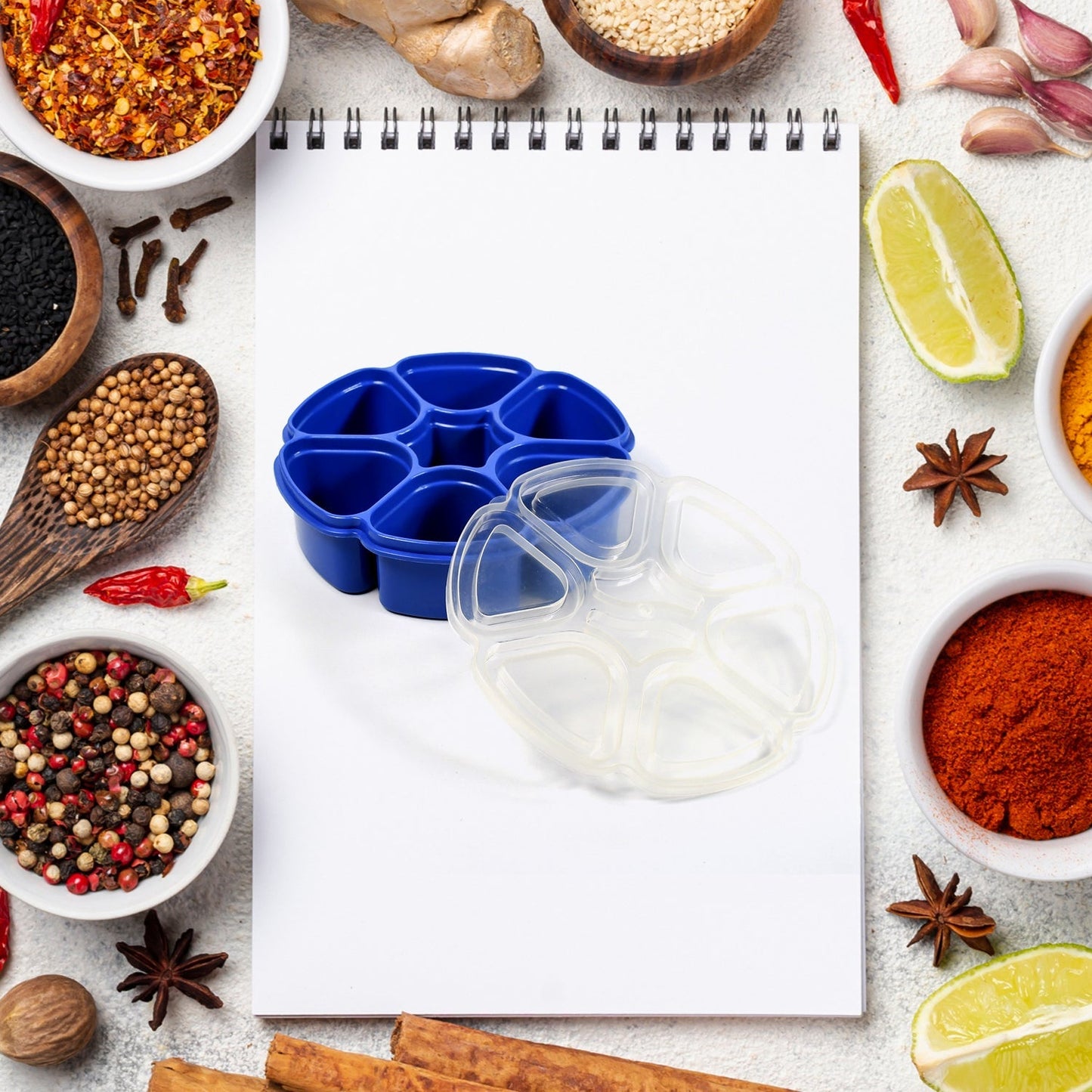 Masala container for kitchen