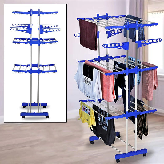 Stainless steel cloth drying stand