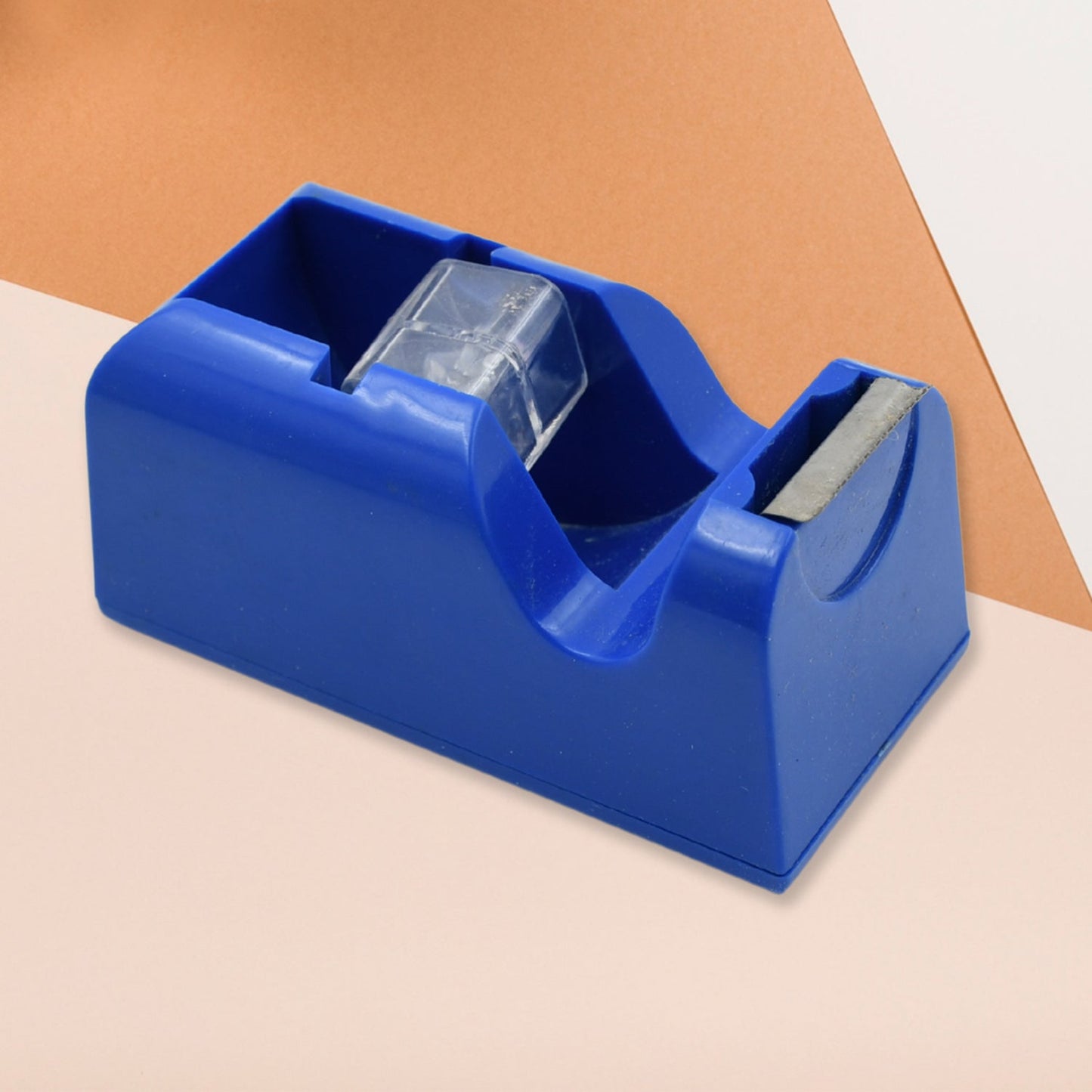 Plastic Tape Dispenser Cutter for Home Office use, Tape Dispenser for Stationary, Tape Cutter Packaging Tape School Supplies (1 pc / 235 Gm)