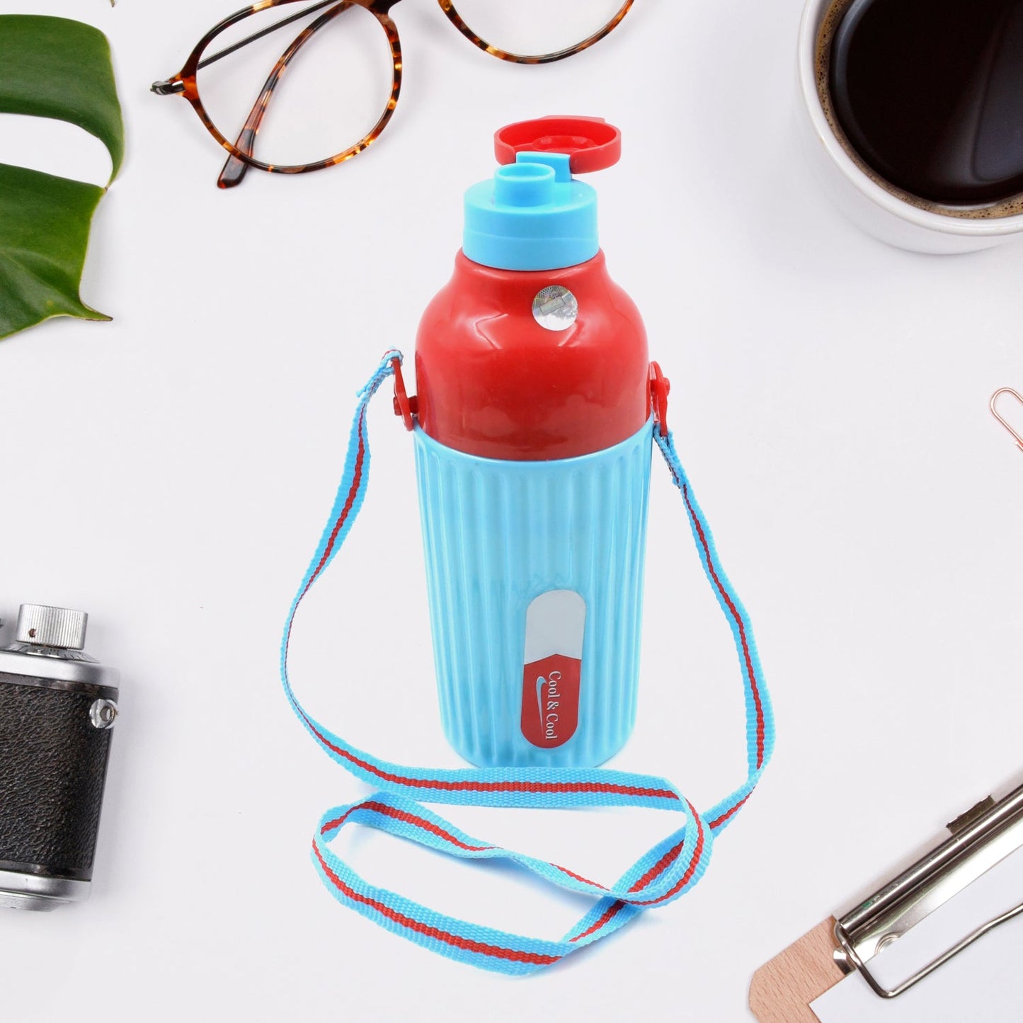 500ml BPA-free water bottle with carry dori