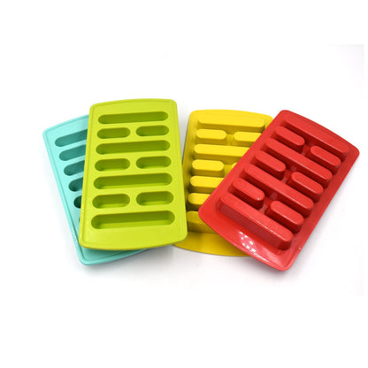 4 Pc Fancy Ice Tray used widely in all kinds of household places while making ices and all purposes.