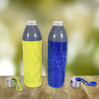 Plastic Sports Insulated Water Bottle with Dori Easy to Carry High Quality Water Bottle, BPA-Free & Leak-Proof! For Kids' School, For Fridge, Office, Sports, School, Gym, Yoga (750 ML / 1 Pc / Multi Color)