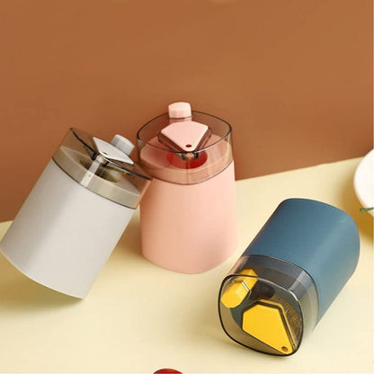 Safe toothpick dispenser with automatic pop-up function, thickened for durability.