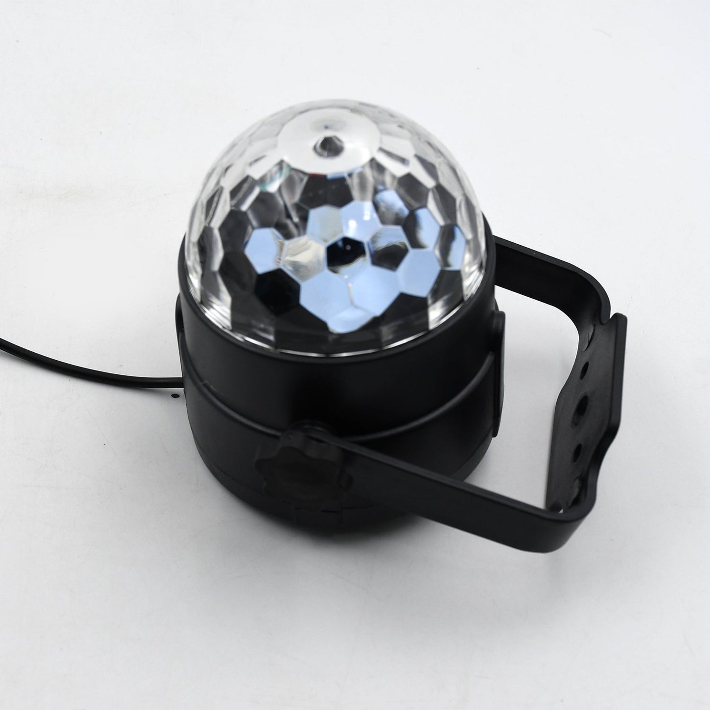 Disco ball stage lamp, USB powered for home or car parties