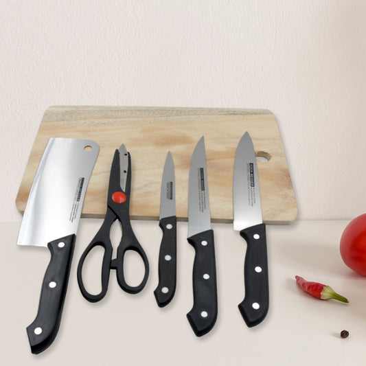 Stainless steel kitchen knife set