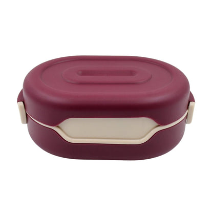 Airtight Food Grade Tiffin Box with 2 in 1 Spoon And 2 Compartment