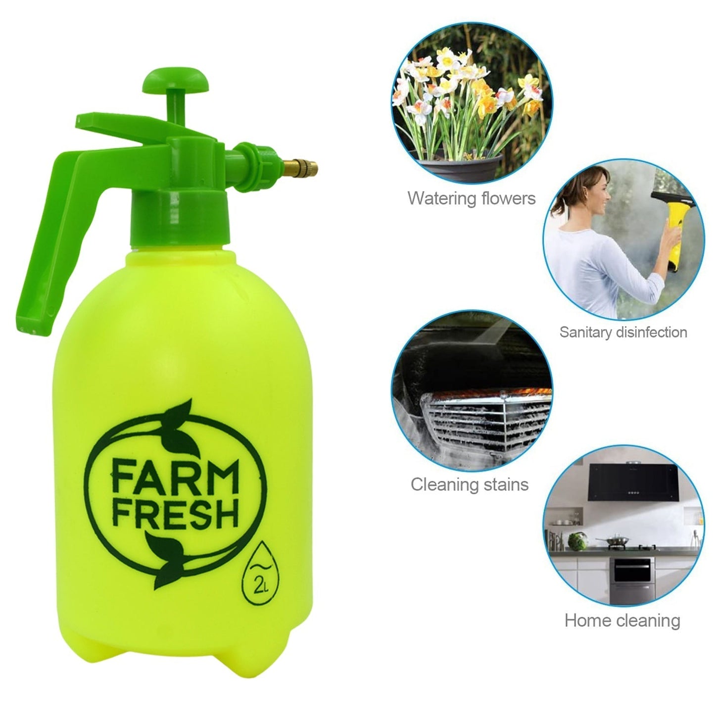 Large garden sprayer for parks and gardens