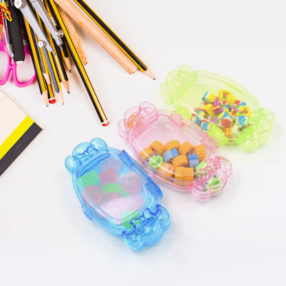 Cute School Eraser Set Cute Eraser Multi Design Rubber Erasers For Pencil Cleaning Stationery School Student Girl Kids (24 Pcs Set)