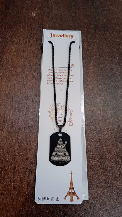 Mahadev Locket With Chain (1 Pc)