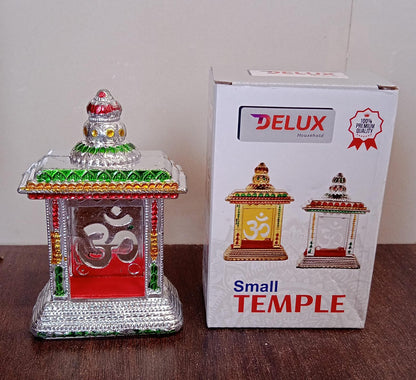 Adhesive Small Om Temple, Car Dashboard Temple (1 Pc)