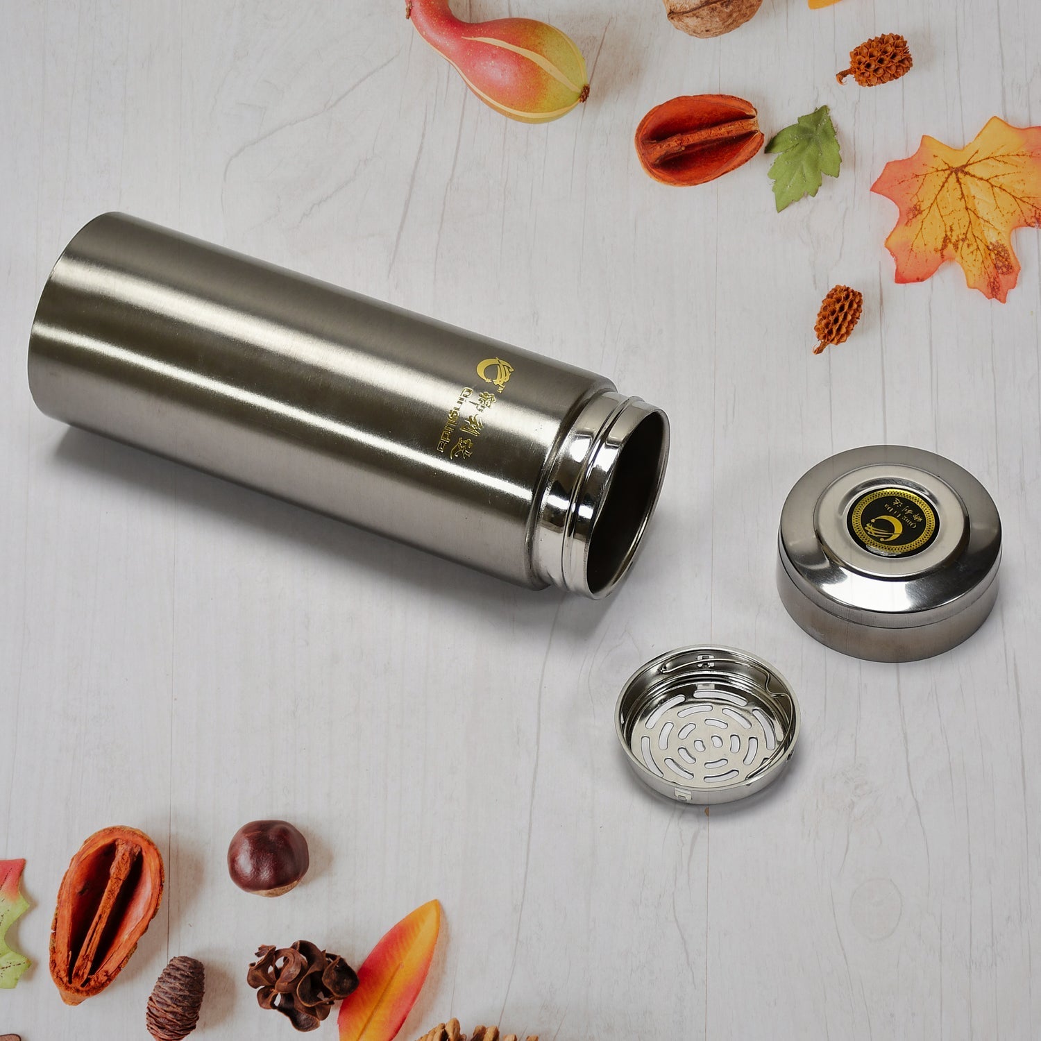 Stainless steel sipper bottle