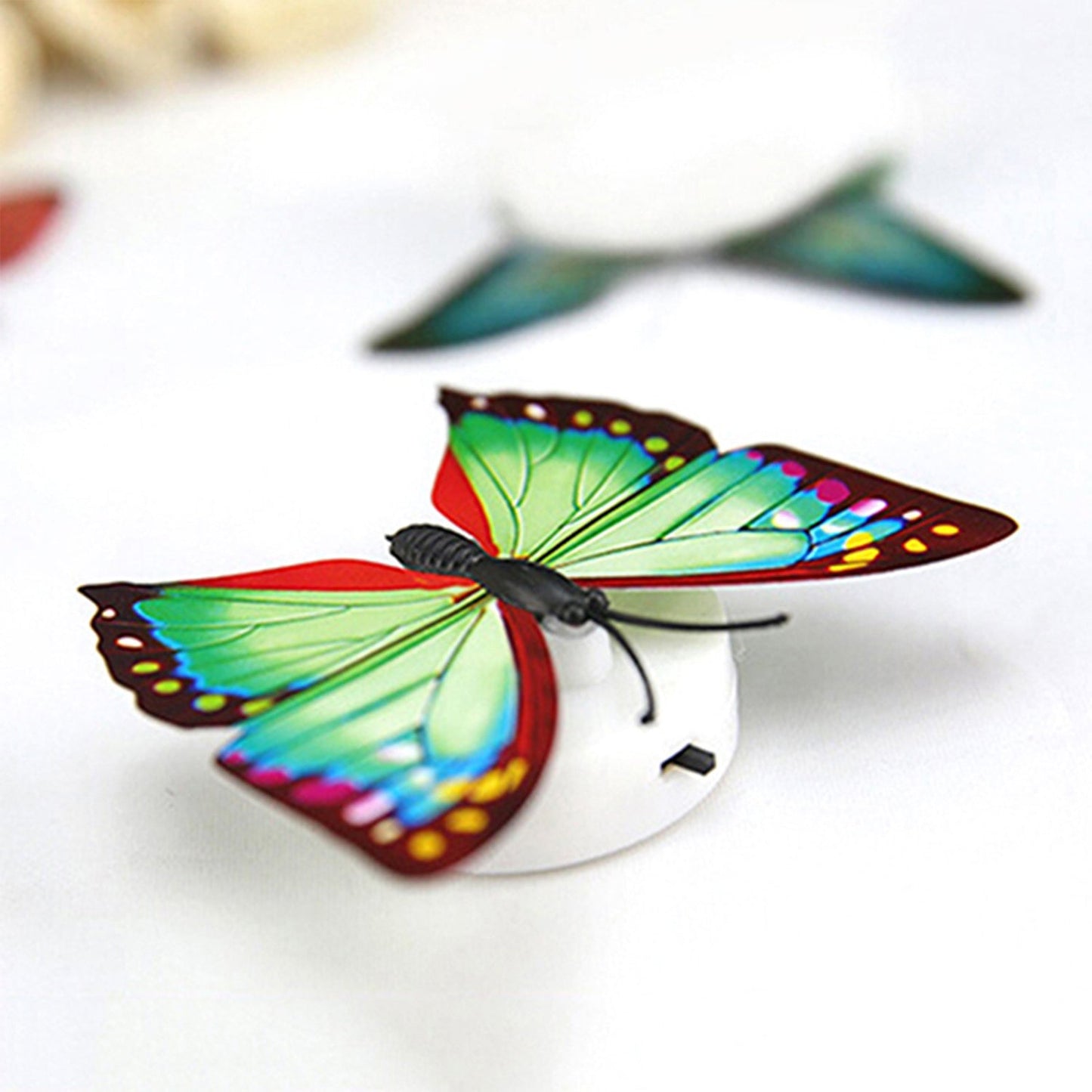 Decorative butterfly night lamp with 3D effect