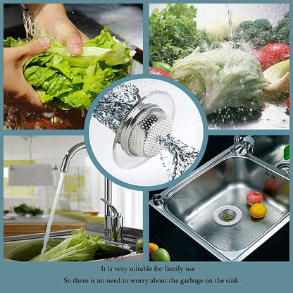 Stainless Steel Sink / Wash Basin Drain Strainer