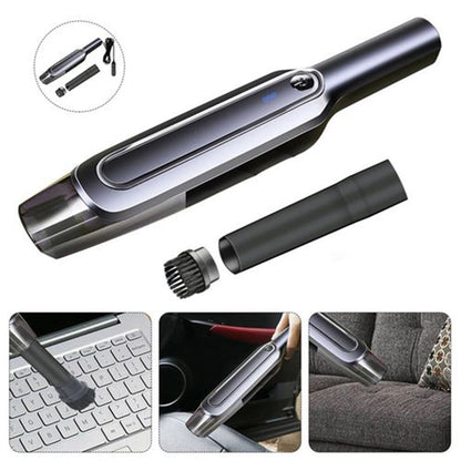 High-power handheld vacuum cleaner with USB charging