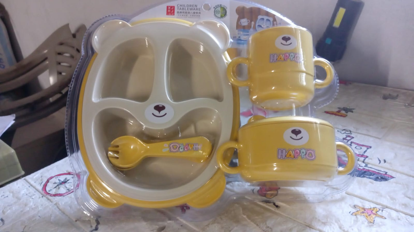 Baby Feeding Set For Kids And Toddlers (7 pcs set)