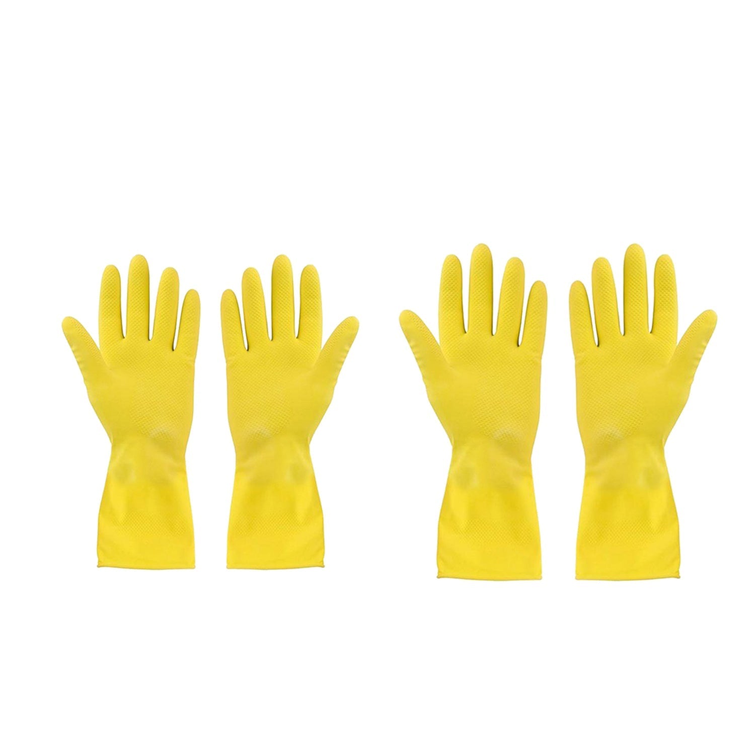 Medium yellow gloves for cleaning and gardening