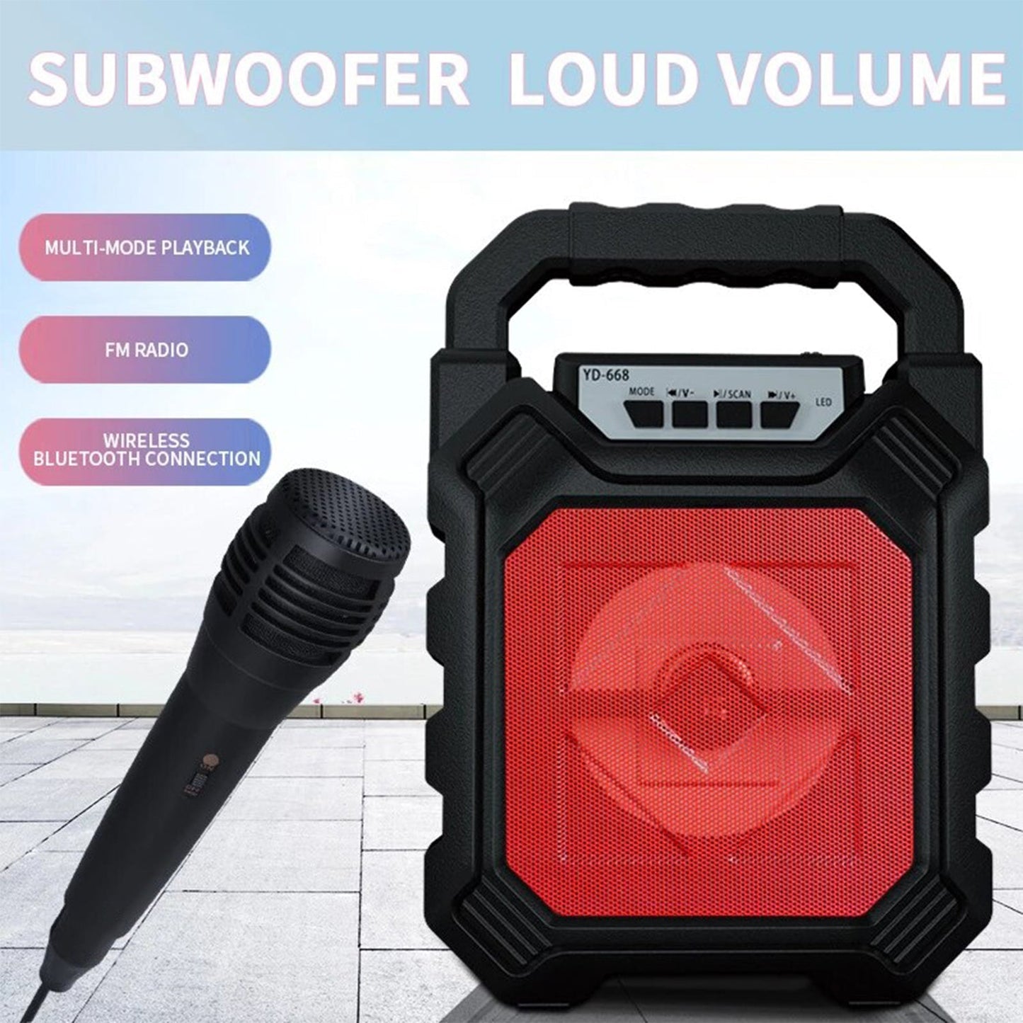 Portable Bluetooth speaker