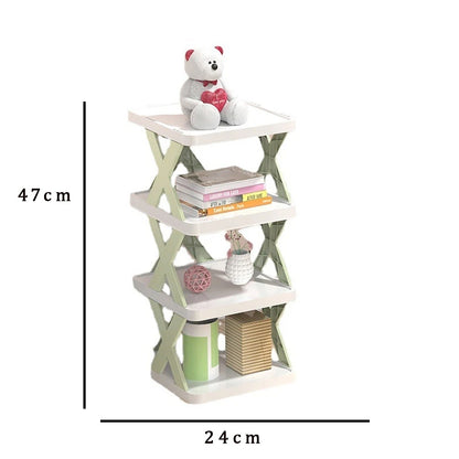 4 LAYER SHOES STAND, SHOE TOWER RACK SUIT FOR SMALL SPACES, CLOSET, SMALL ENTRYWAY, EASY ASSEMBLY AND STABLE IN STRUCTURE, CORNER STORAGE CABINET FOR SAVING SPACE