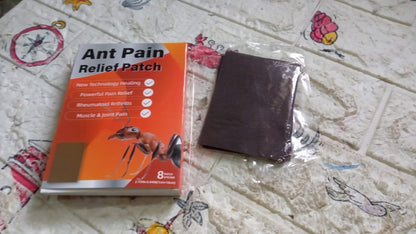 Ant Pain Relief Patch - Pack of 8 Patches | Instant Relief from Muscular Pain & Joint Pain| Natural Pain Relief Patches | Powerful Pain Relief, No Side Effects, Gym Equipment