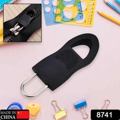 Zipper Pull Tab Zipper Tags Cord Pulls Zipper Extension Zip Fixer for Luggage Suitcase Backpack Jacket Bags Style Metal Zipper Head Zip Fixer Tags Handbag Backpack Plastic (1 Pc)