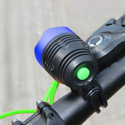 LED headlight for bike with zoom function