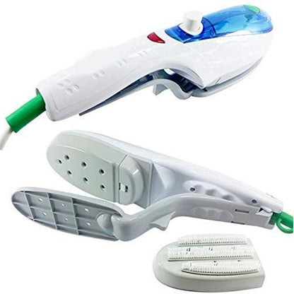 Handheld steam iron, portable and travel-friendly