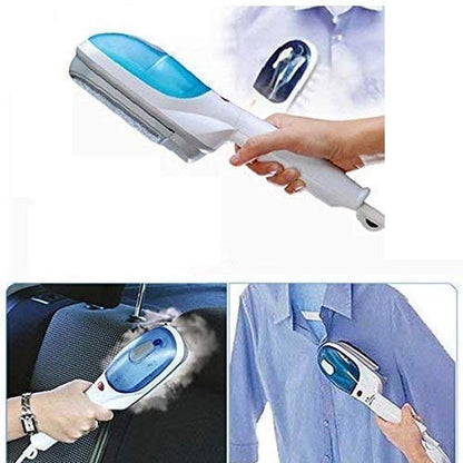 Portable steam iron for quick garment steaming