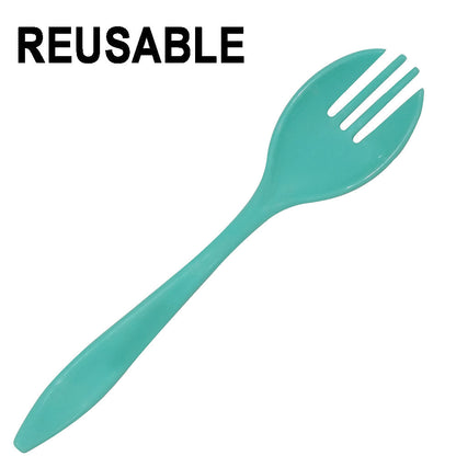 a heavy-duty dinner fork from a pack of 10.